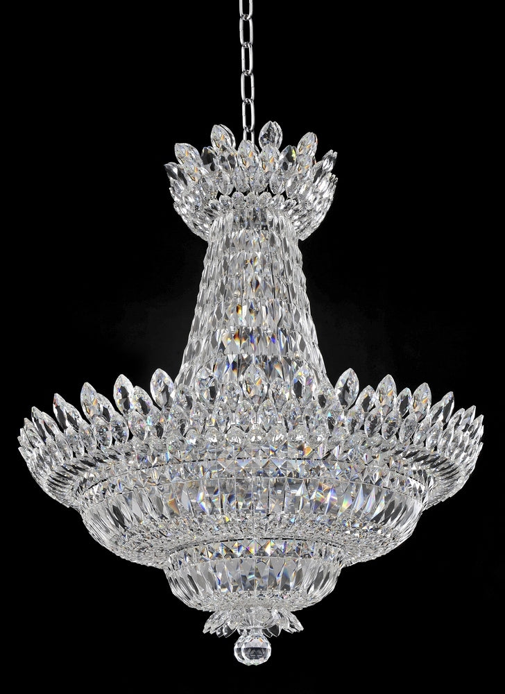 Giovanni 18 in. Round Pendant W/Swarovski Elements Crystal