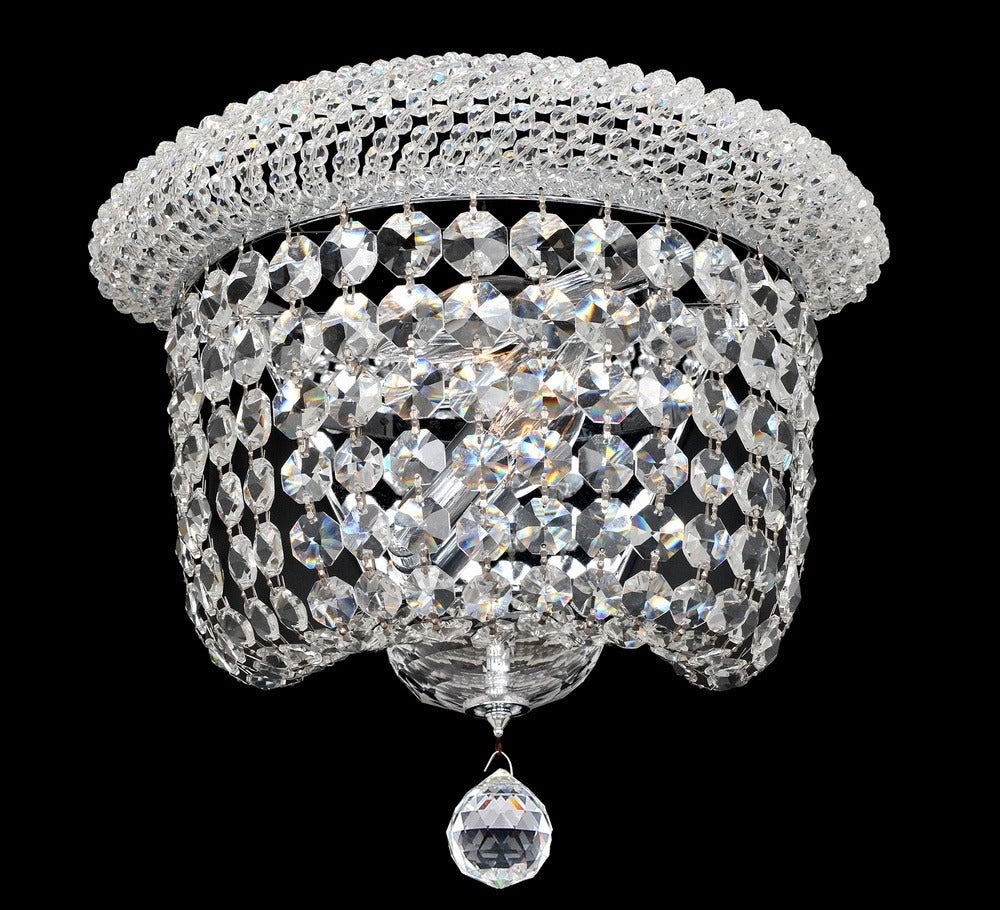 Giovanni 32 in. Round Pendant W/Swarovski Elements Crystal