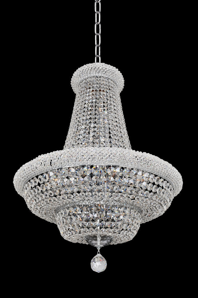 Adaliz 24 in. Round Pendant W/Swarovski Elements Crystal