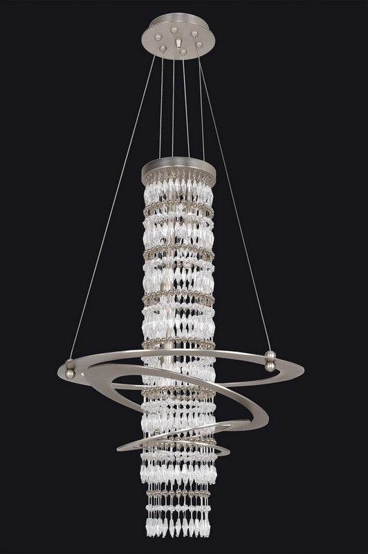 Bertalli 5 Light Mini ChandelierW/24K Gold