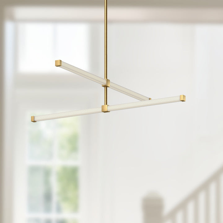 Blade 32-in Chandelier
