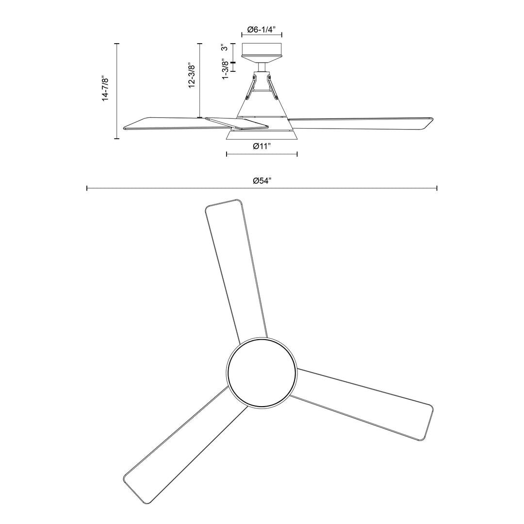 Archer 54-in Ceiling Fan