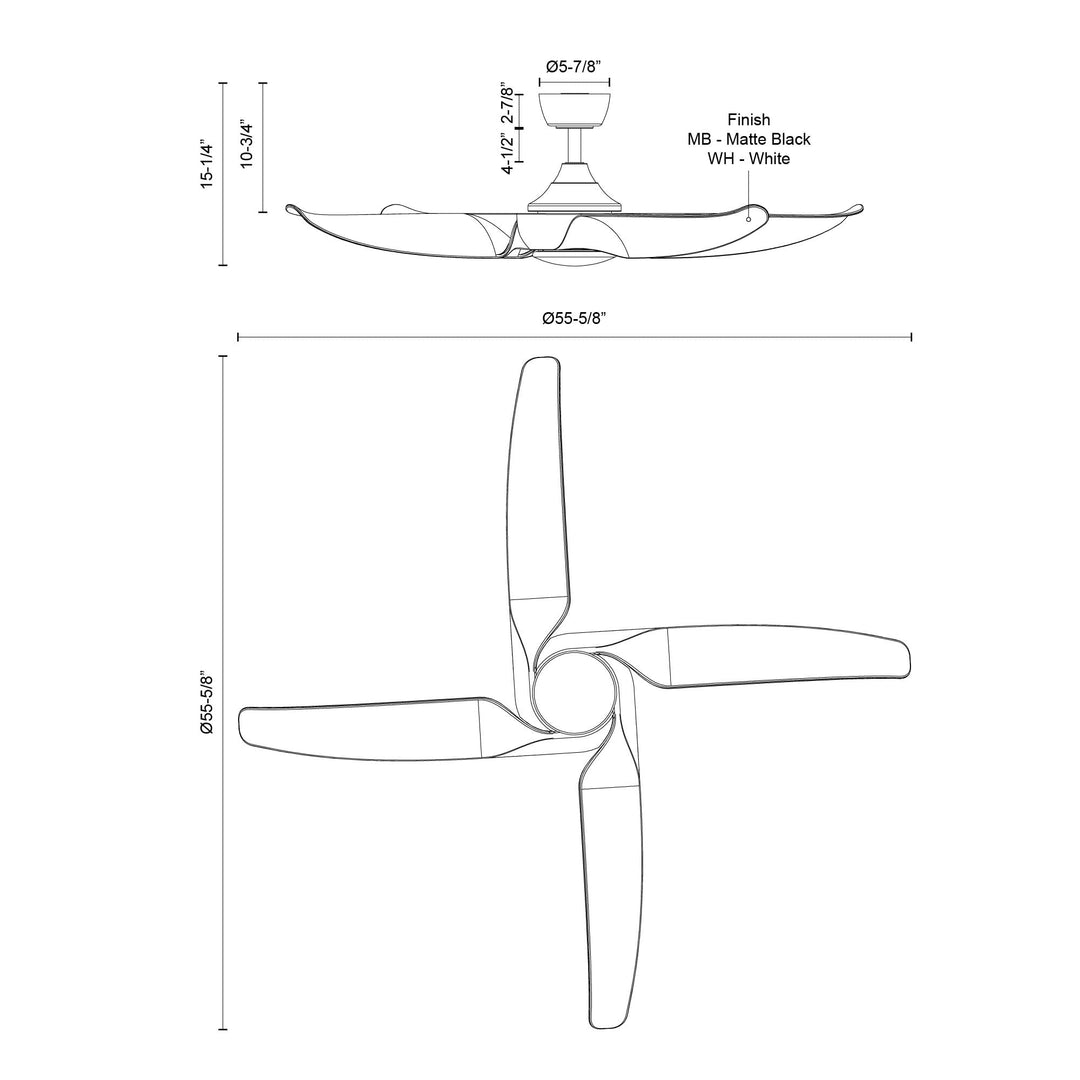 Coronado 56-in Ceiling Fan
