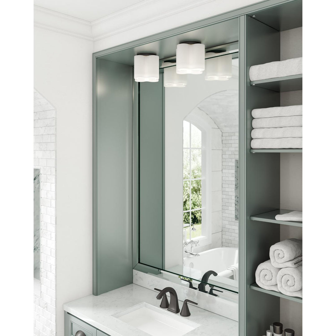 Clover 9-in Flush Mount