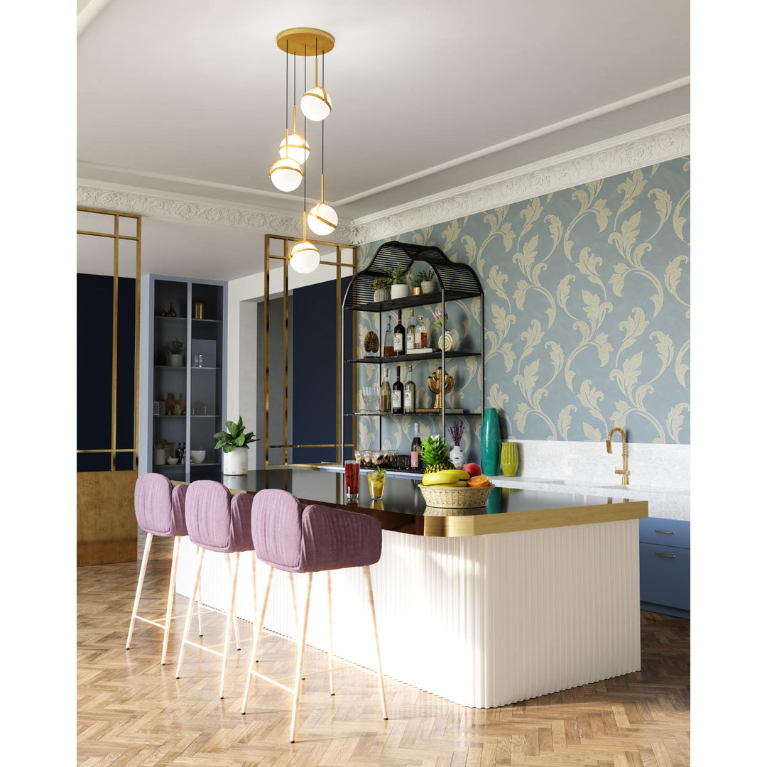 Globo 5 Head Multi Pendant