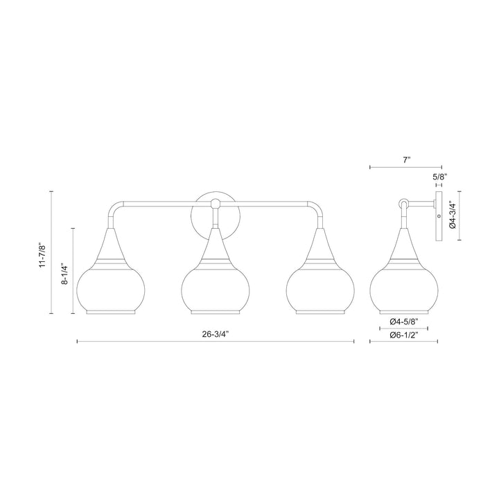 Hazel 26-in Vanity Light