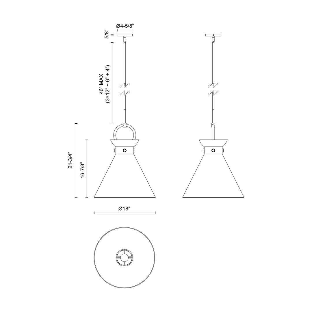 Emerson 18-in Pendant