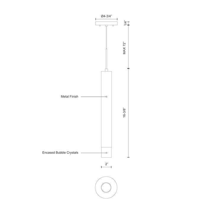 Pendula 16-in Pendant