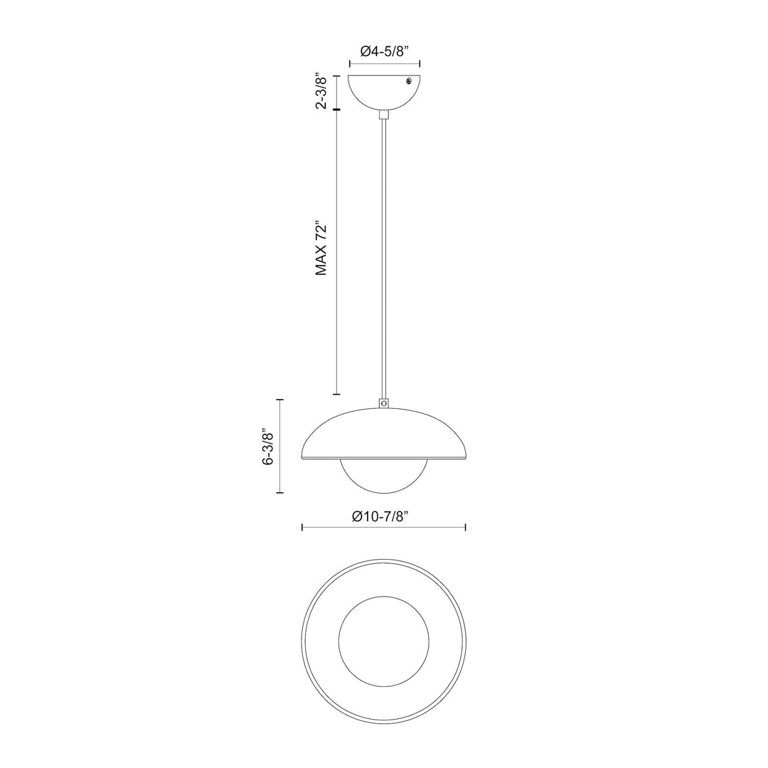 Rubio 11-in Pendant