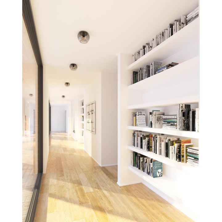 Samar 8-in Flush Mount