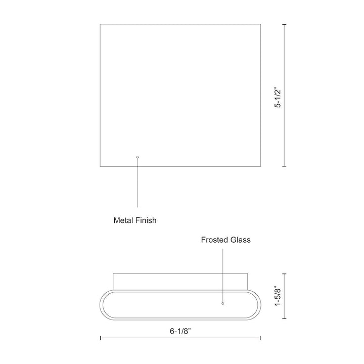 Slate 6-in All-terior Wall Light