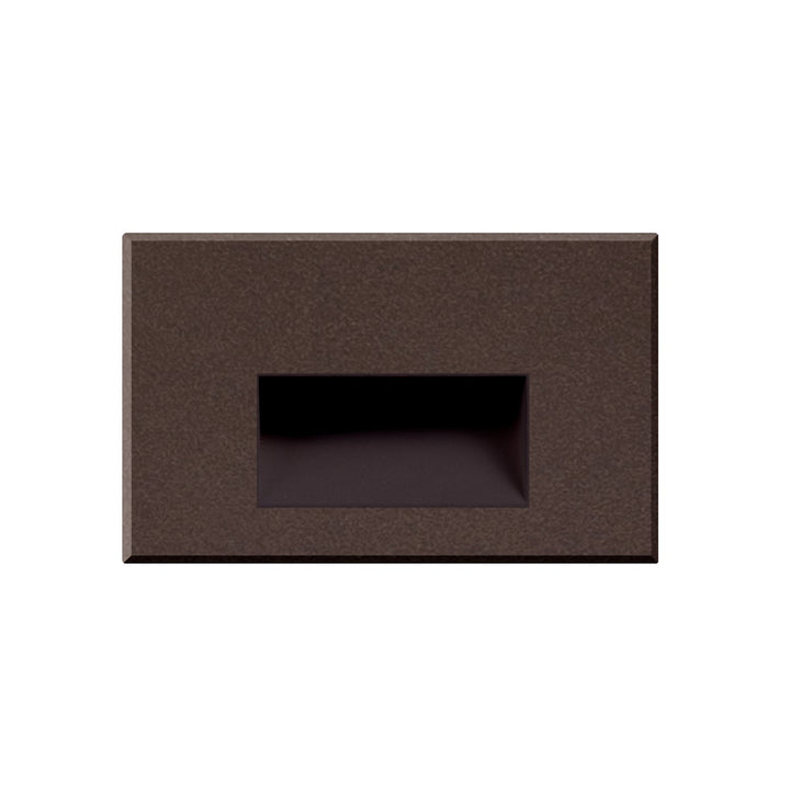 Sonic 3-in Espresso LED Exterior Wall/Step Light