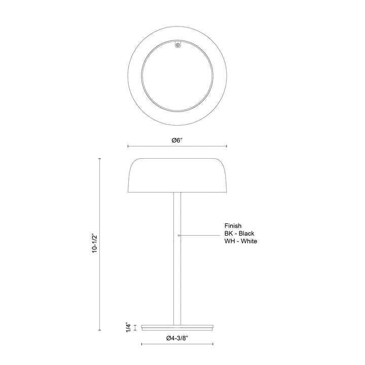Brilla 11-in Table Lamp