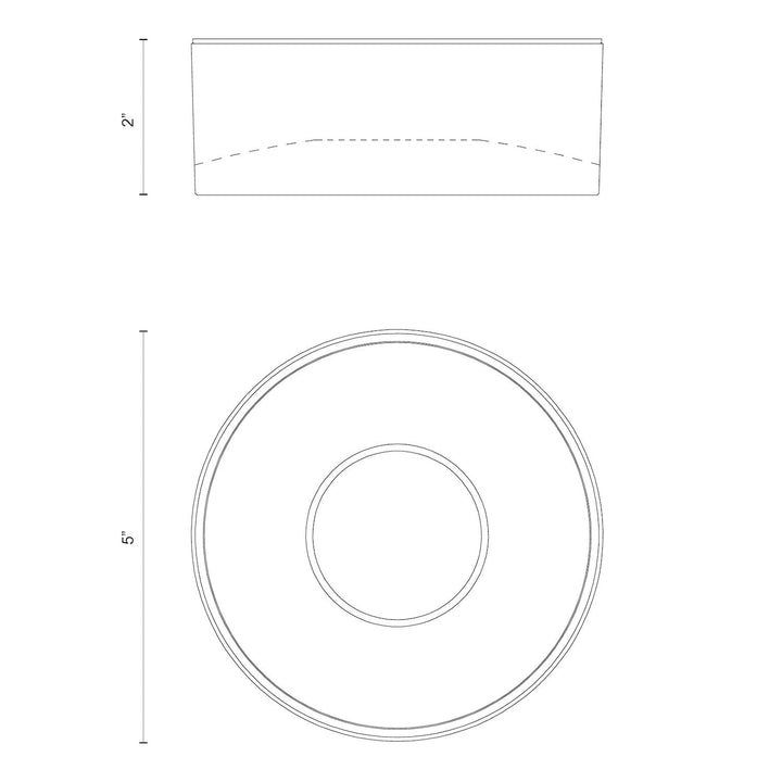 Trenton 5-in Exterior Ceiling