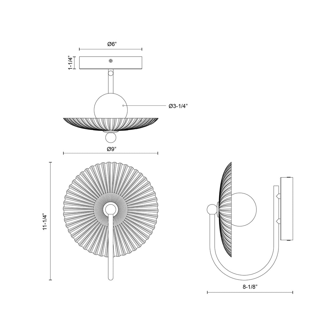 Hera 11-in Wall/Vanity Light
