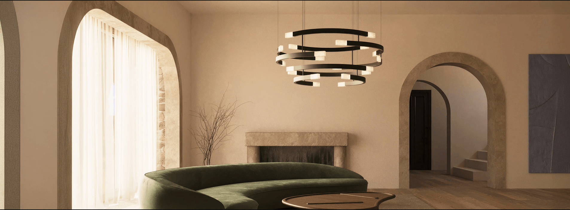 Premium lighting showroom