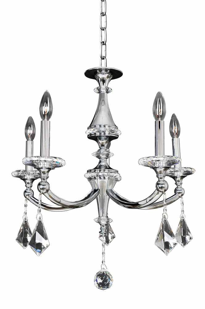 1-Light Floor Lamp from the Titian collection. Inspired by flowing drapery, with clear Firenze or Swarovski crystals draped from laser-cut S-shapes, finished in Allegri’s Two-Tone Silver for a modern yet elegant take on a traditional chandelier.