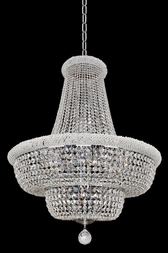 Adaliz 28 in. Round Pendant W/Swarovski Elements Crystal