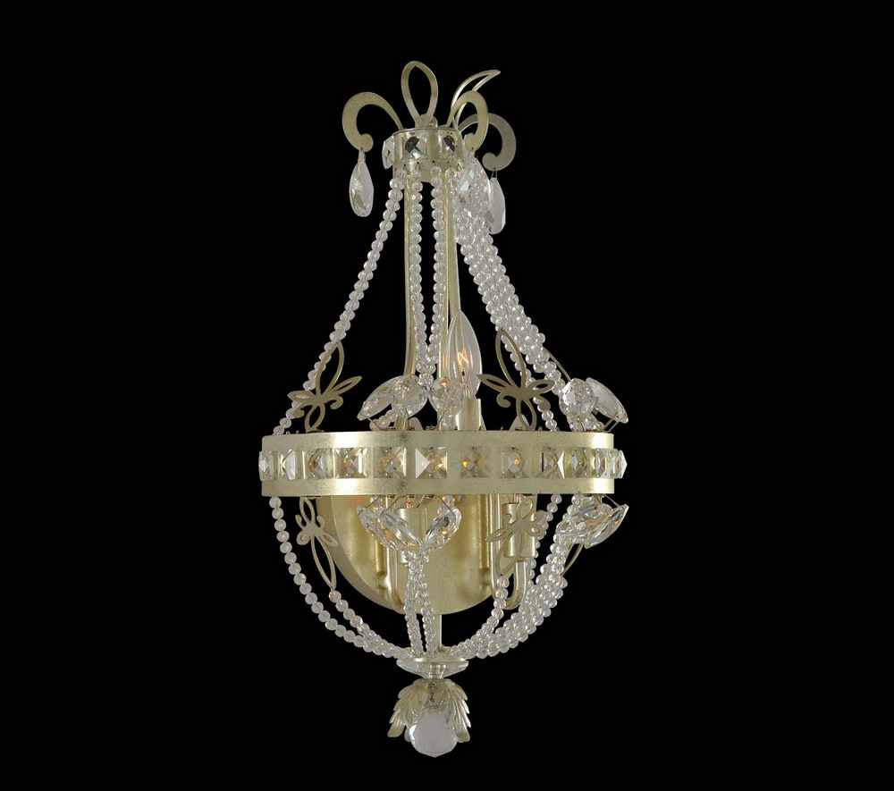 Vasari 1 Light Wall Bracket W/Clear Spectra