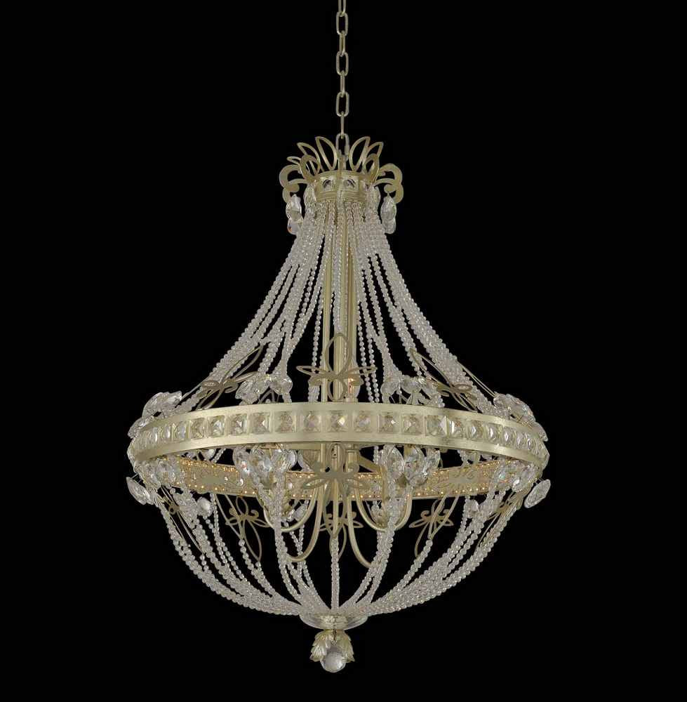 Vasari 8 Light Chandelier W/Clear Spectra
