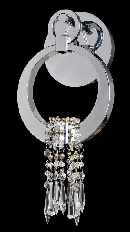 4.3 Light Wall Bracket. The Praetorius Collection offers timeless modern lighting with a crystal-accented stem, ornate flourishes in French Gold or Sienna Bronze, Clear Firenze bobeches, and Swarovski or Firenze crystals that add sparkle and glamour.