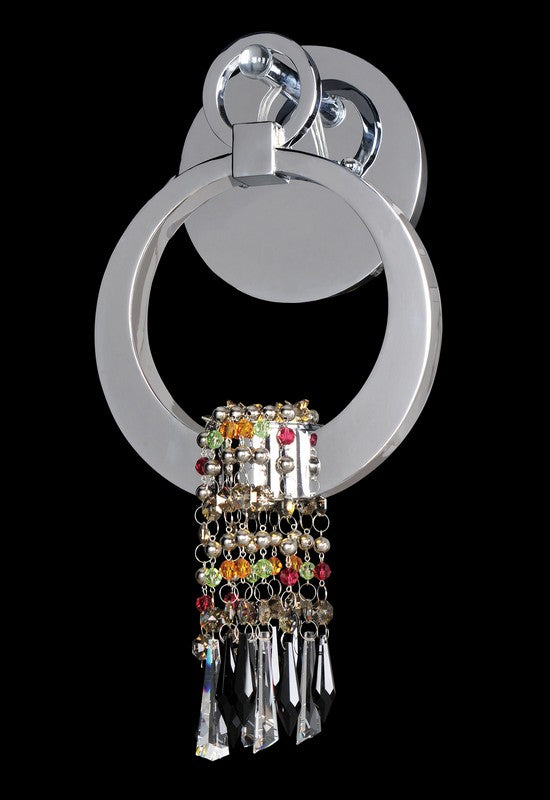 1.33 Light Chandelier. The Praetorius Collection features timeless modern design with a crystal-accented stem, ornate flourishes in French Gold or Sienna Bronze, Clear Firenze bobeches, and Swarovski or Firenze crystals for sparkling glamour.