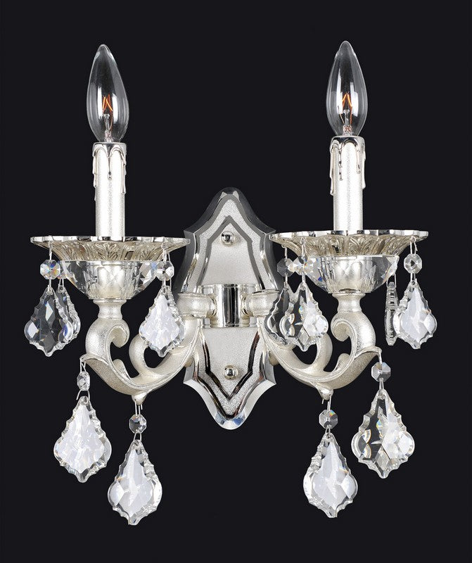 4.18 Light Chandelier. The Praetorius Collection features timeless modern design with a crystal-accented stem, ornate French Gold or Sienna Bronze flourishes, Clear Firenze bobeches, and Swarovski or Firenze crystals that shimmer with elegance.
