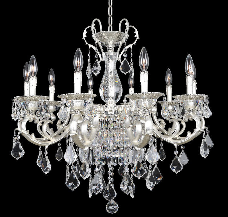 4.5 Light Flush Mount. The Praetorius Collection showcases timeless modern design with a crystal-accented stem, ornate flourishes in French Gold or Sienna Bronze, Clear Firenze bobeches, and Swarovski or Firenze crystals for radiant glamour.