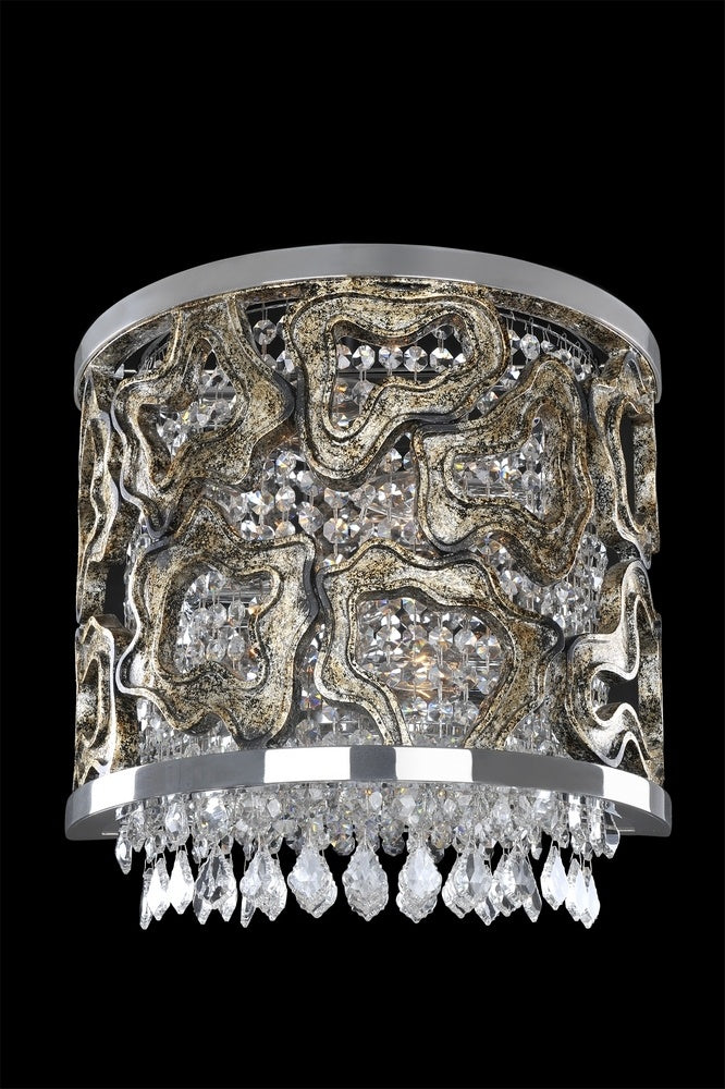 3.4 Light Table Lamp. The Praetorius Collection presents timeless modern lighting with a crystal-accented stem, ornate flourishes in French Gold or Sienna Bronze, Clear Firenze bobeches, and Swarovski or Firenze crystals for elegant brilliance.