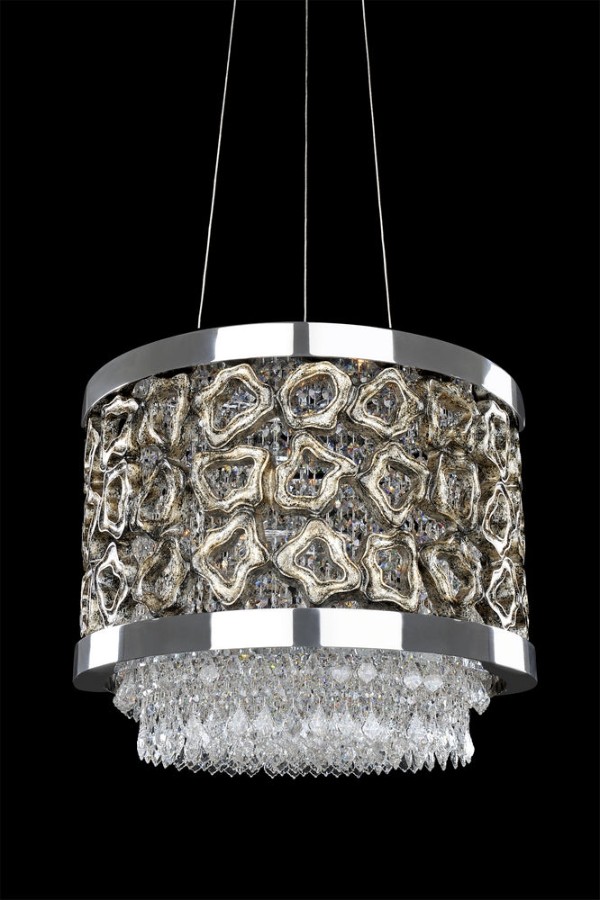 8.4 Light Table Lamp. The Praetorius Collection presents timeless modern lighting with a crystal-accented stem, ornate flourishes in French Gold or Sienna Bronze, Clear Firenze bobeches, and Swarovski or Firenze crystals for elegant brilliance.