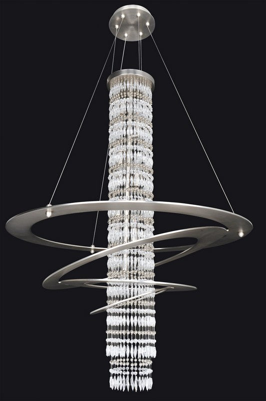 Bertalli 3 Light Mini ChandelierW/24K Gold