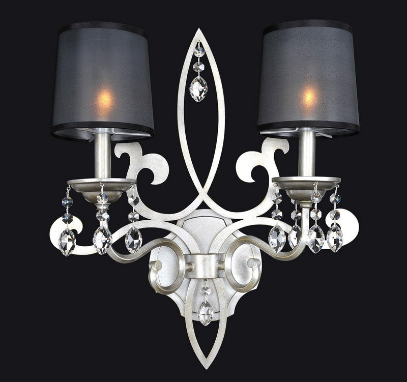 2.3 Light Wall Bracket. The Brahms Collection, inspired by Vienna’s Schloss Schönbrunn chandeliers, is available in Chrome or Rose Gold finishes with crystal drops and drapes, creating sumptuous fixtures that shine as timeless works of art.