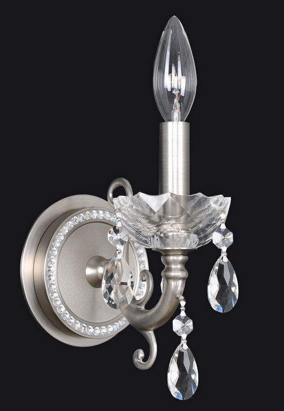 3.8 Light Chandelier. The Haydn Collection blends modern design with traditional acanthus leaves. An ornate stem and striking curves in Aged Bronze or Antique Brass are crowned with Clear Firenze bobeches, while dangling crystals add sparkle and glamour.