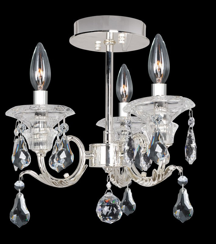 1.2 Light Wall Bracket. The Steffani Collection blends modern and traditional design with a crystal-accented stem, curves in Chrome or 24k Gold, Clear Firenze bobeches, and draped Firenze or Swarovski crystals.