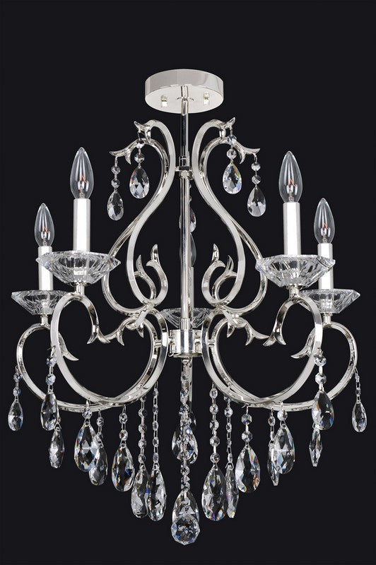 2.1 Light Wall Bracket. The Faure Collection pairs modern and traditional style with curves in Two-tone Gold or Aged Bronze, Clear and Smoke Fleet Argentine bobeches, and sparkling Swarovski or Firenze crystals.