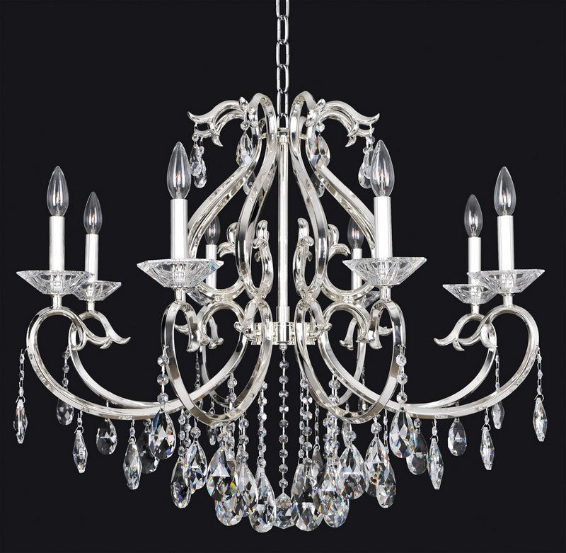 2.2 Light Wall Bracket. The Faure Collection reimagines tradition with modern curves in Two-tone Gold or Aged Bronze, Clear and Smoke Fleet Argentine bobeches, and Swarovski or Firenze crystals.