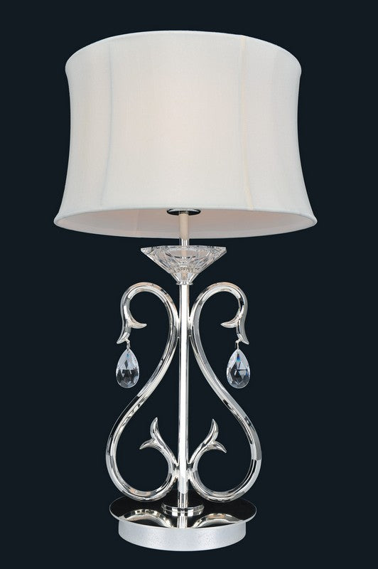2.8 Light Chandelier. The Faure Collection blends timeless curves in Two-tone Gold or Aged Bronze, Clear and Smoke Fleet Argentine bobeches, and Swarovski or Firenze crystals for sparkle.