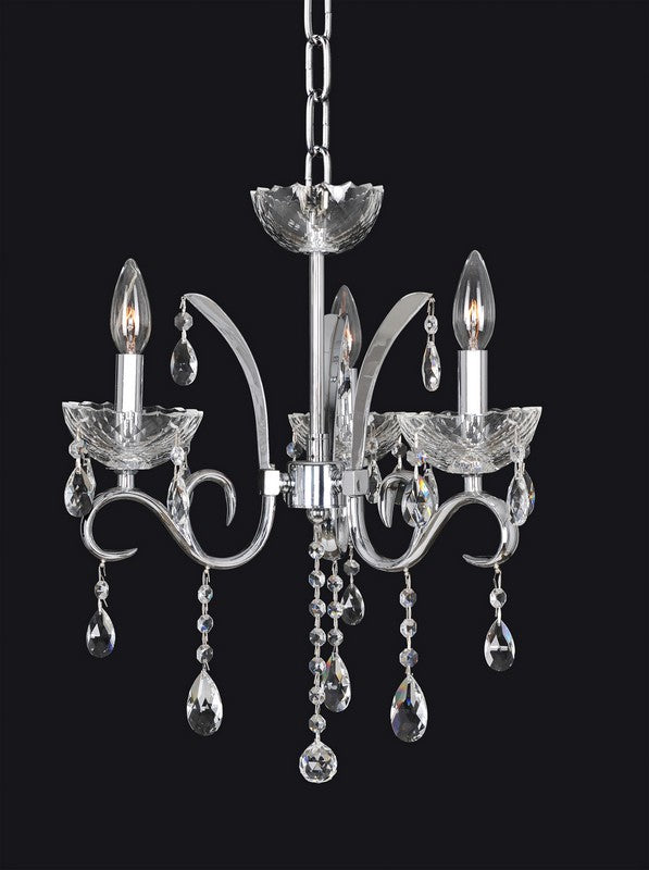 1.2 Light Wall Bracket. The Campra Collection pairs a Clear Firenze teardrop stem with elegant Silver curves, Clear and Smoke Fleet Argentine bobeches, and Swarovski or Firenze crystals.