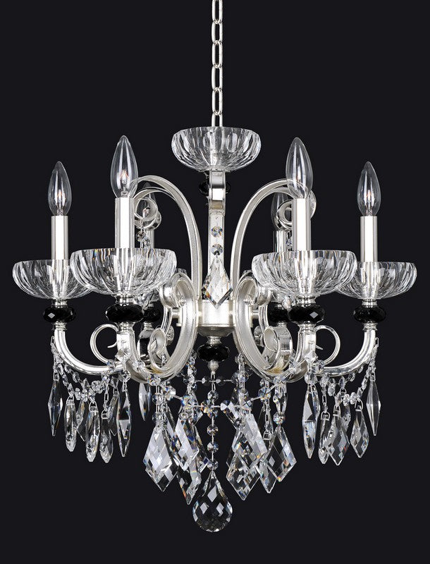Lemire 14 Light Flush Mount W/Chrome