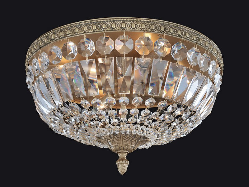 Cascata 18 in. Round Flush Mount