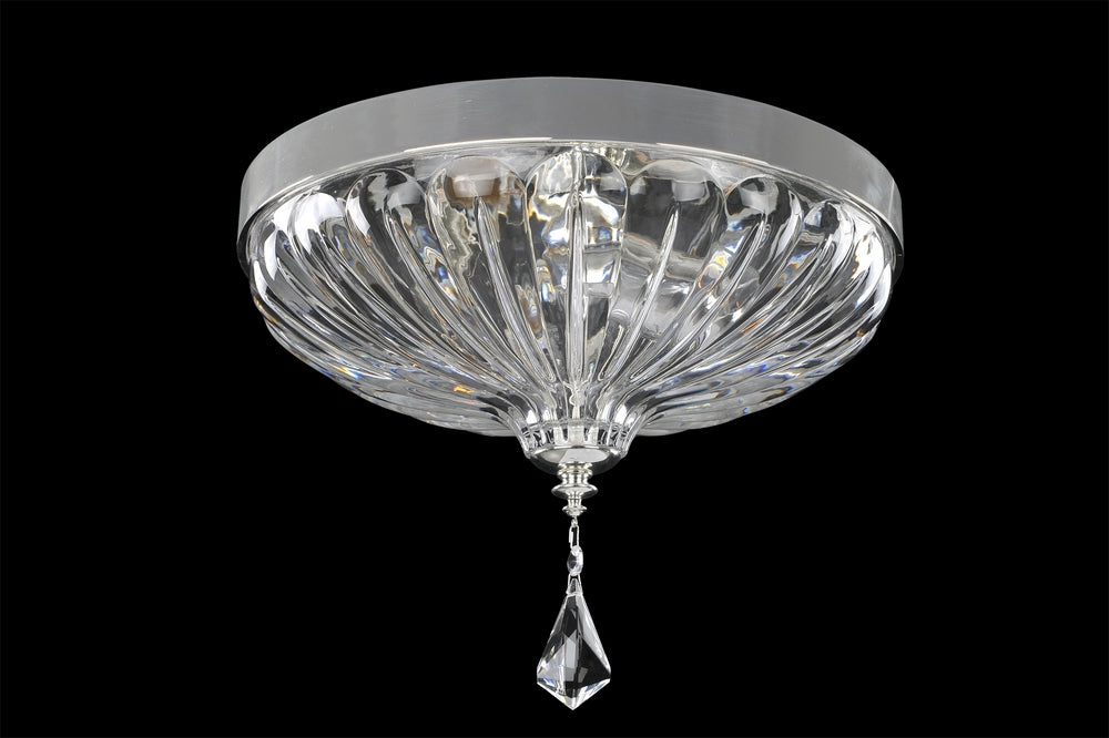 10 Light Chandelier. Modern meets traditional with Firenze crystal orbs, glass curves, and bobeches. Dangling crystals sparkle as the Chrome finish fades away.