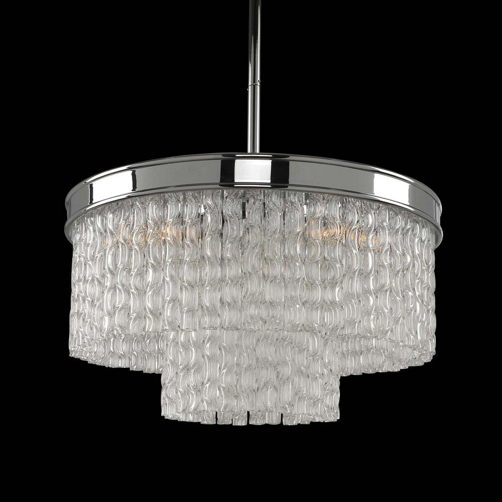 Belluno 27 in. Round Flush Mount