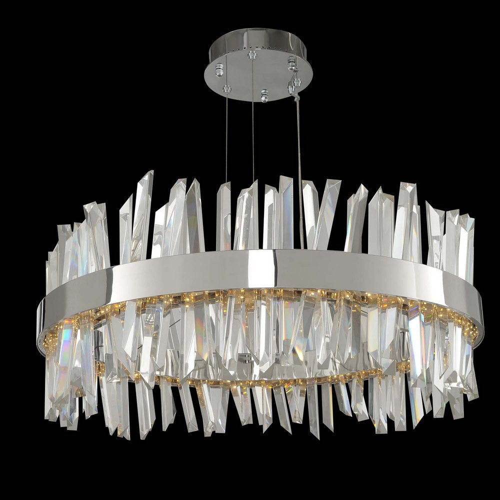 Napoli 34 in.D Pendant W/Clear Firenze