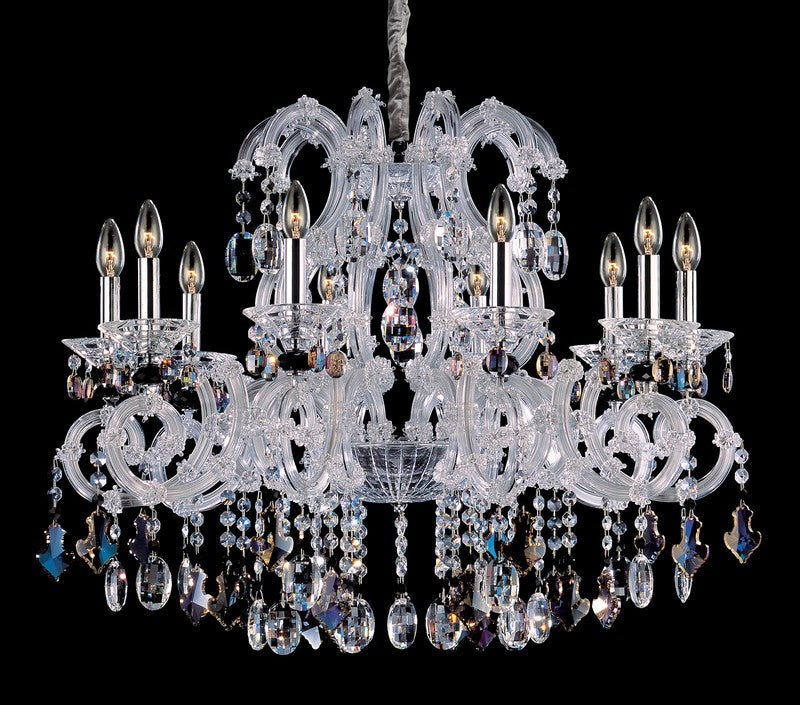 2.1 Light Wall Bracket. The Berkeley Collection is a fresh take on Mid-century Modern. The geometric shapes of the laser-cut shade pop in Allegri’s Chrome finish. The crystals are draped behind the shade to create a captivatingly colorful twinkle.