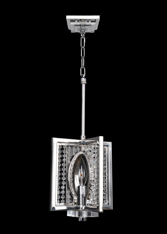 1.9 Light Chandelier. The Legrenzi Collection fuses modern design with traditional elegance, featuring ornate stems, curves in Antique Silver Leaf or Two-tone 24k Gold, Clear Firenze bobeches, and draped crystals for glamorous sparkle.