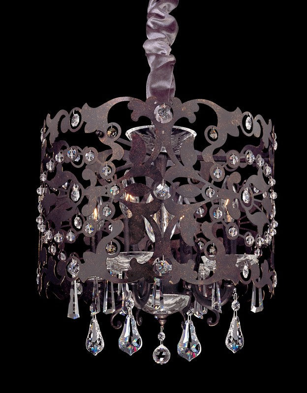 2.24 Light Chandelier. The Mendelssohn Collection blends modern design with classic elegance, featuring golden curves, Fleet Gold Firenze bobeches, and draped Swarovski or Firenze crystals for sparkle and romance.