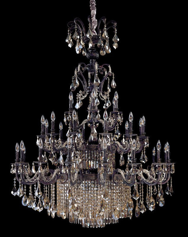 2 Light Wall Bracket. The Giotto fixture evokes butterfly wings with strands of Clear Firenze or Swarovski crystals. A Chrome frame and antennae reflect light, creating a sparkling, hovering effect full of enchantment.