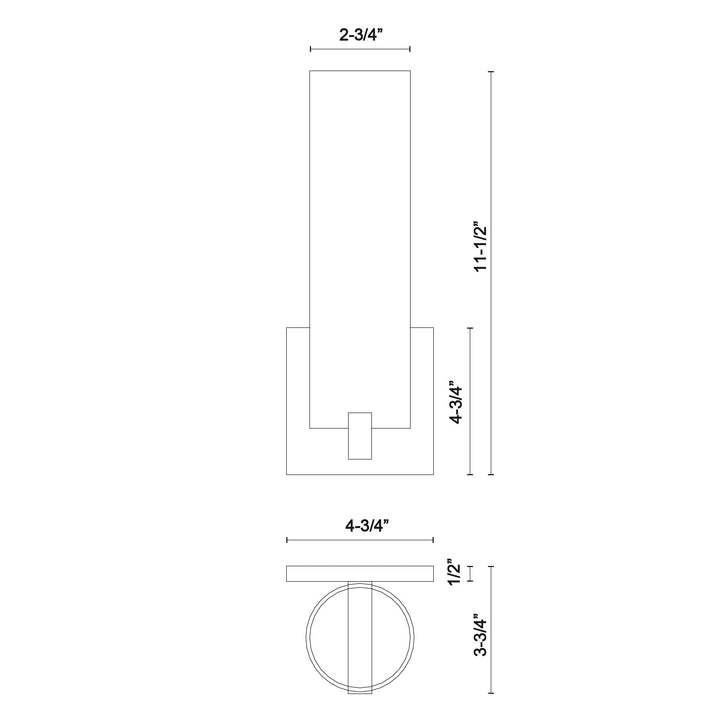 Elizabeth 12-in Wall Sconce