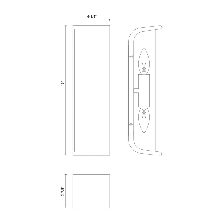 Abbott 15-in Wall/Vanity Light