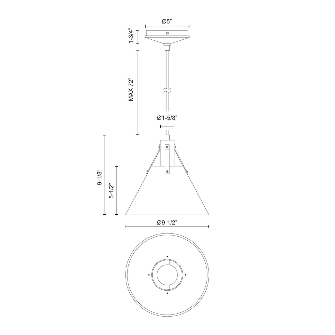 Archer 10-in Pendant